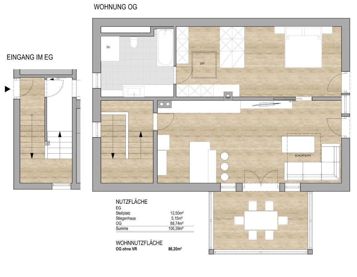 Ferienwohnung Strubreiter Strobl Buitenkant foto